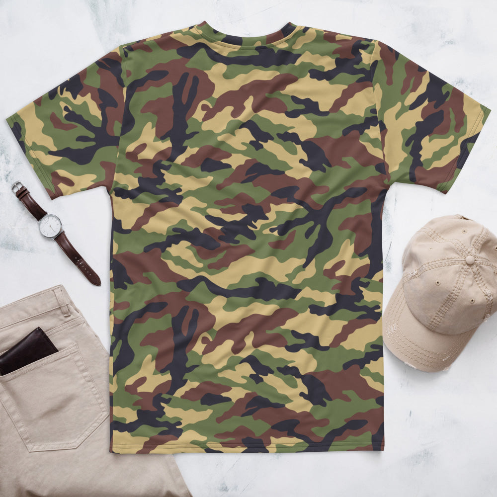 North Korean Woodland CAMO Men’s T-shirt - Mens T-Shirt