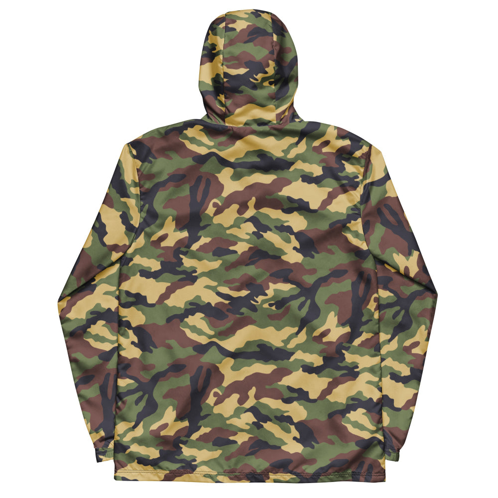 North Korean Woodland CAMO Men’s windbreaker - Mens Windbreaker