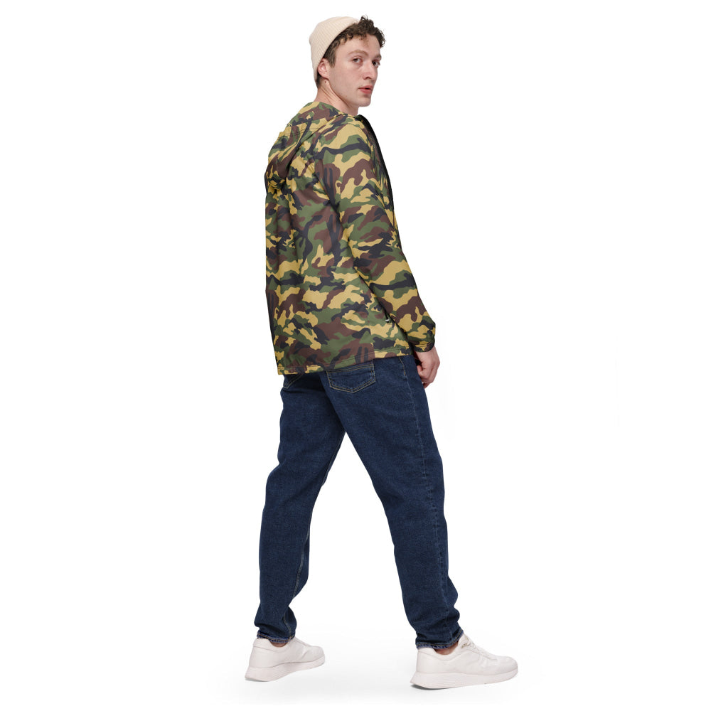 North Korean Woodland CAMO Men’s windbreaker - Mens Windbreaker