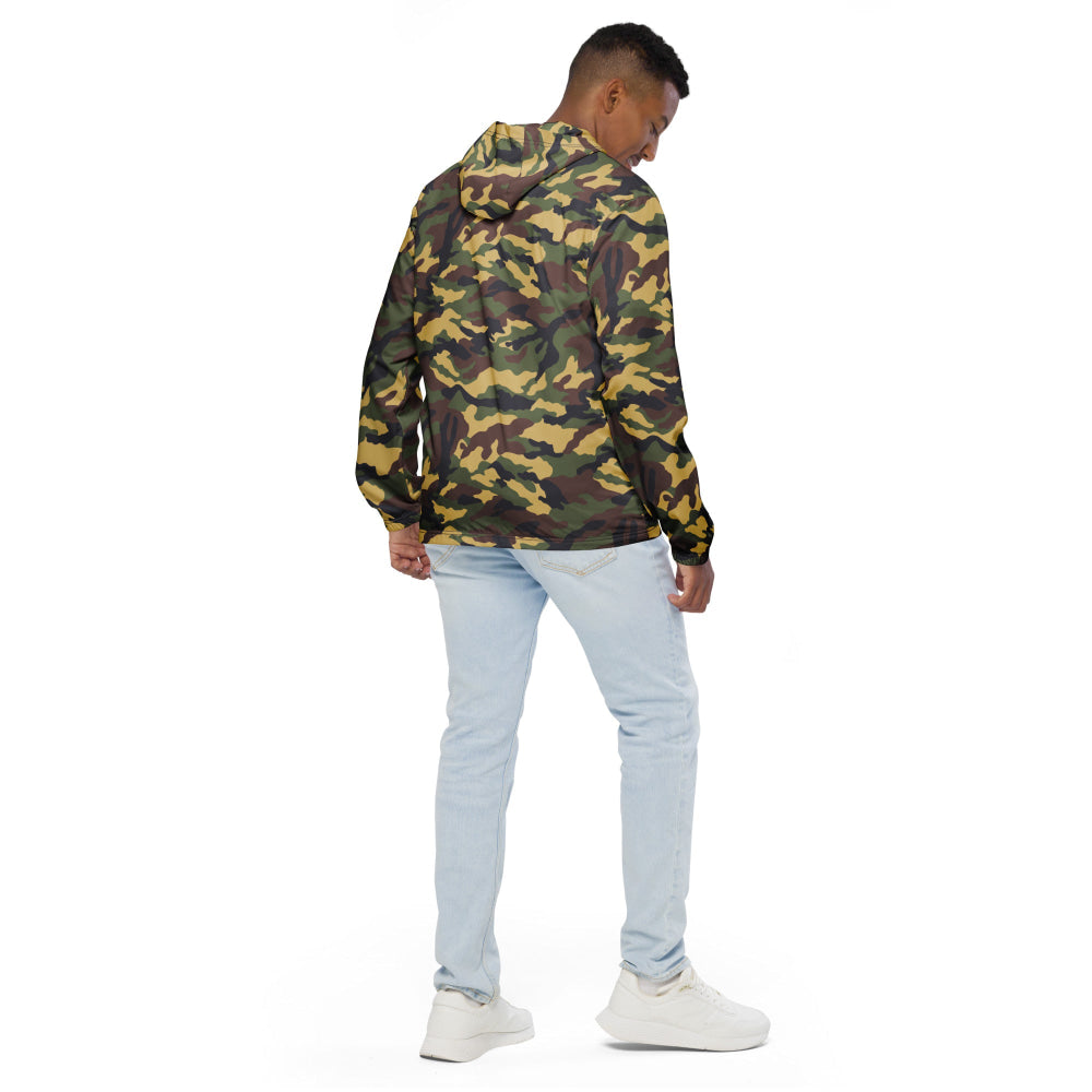 North Korean Woodland CAMO Men’s windbreaker - Mens Windbreaker