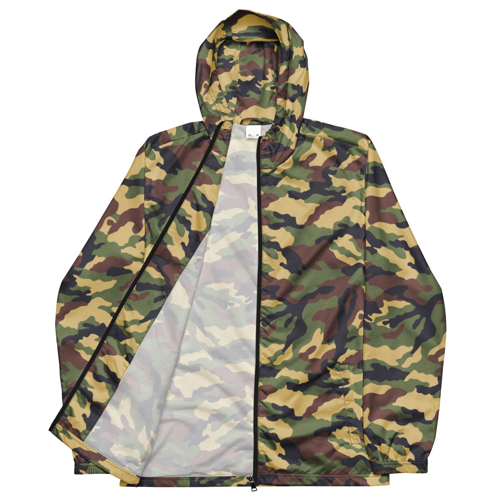 North Korean Woodland CAMO Men’s windbreaker - Mens Windbreaker