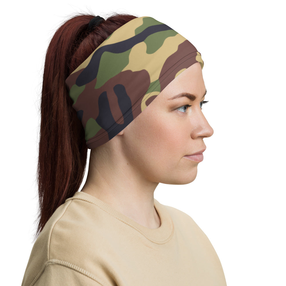 North Korean Woodland CAMO Neck Gaiter