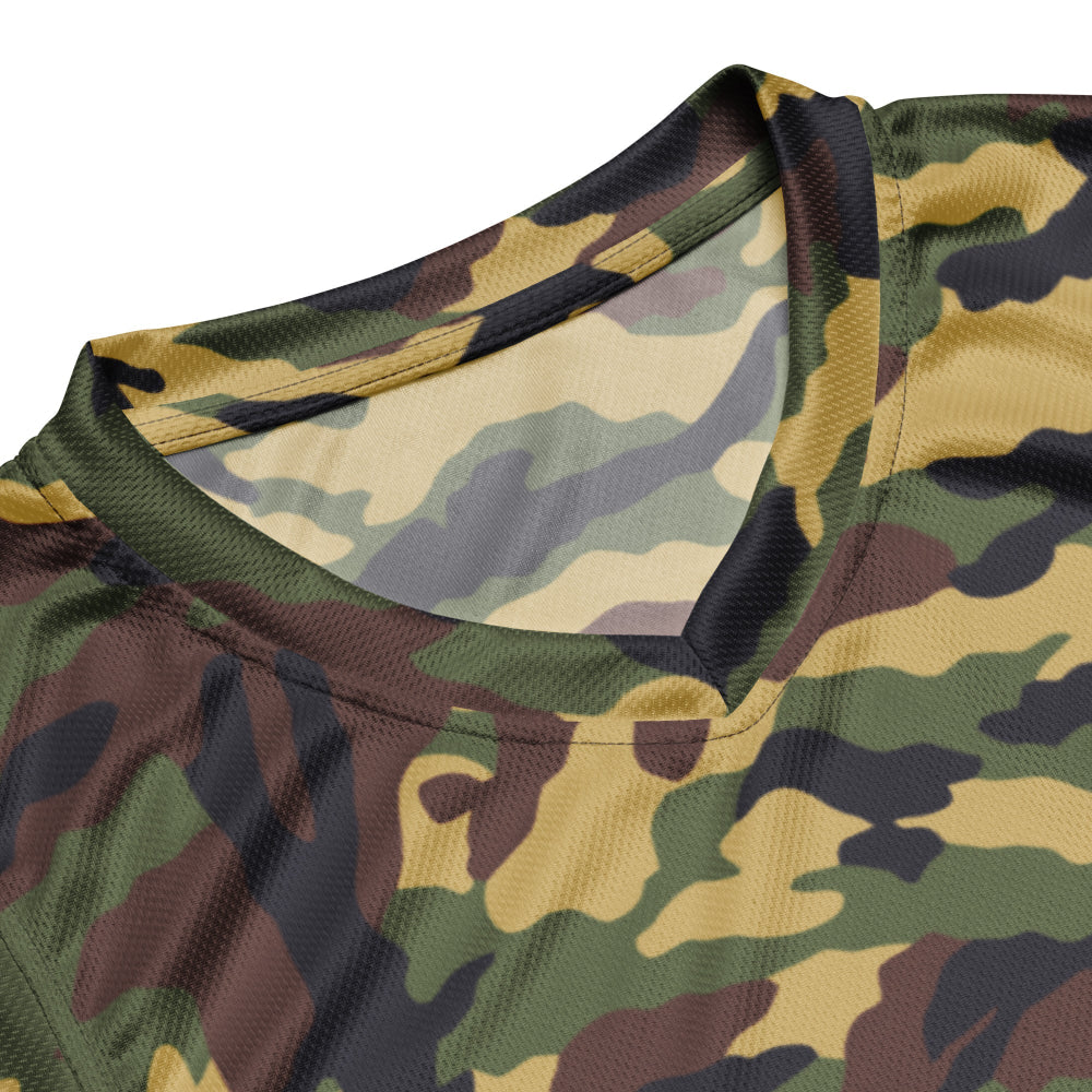 North Korean Woodland CAMO unisex basketball jersey - Unisex Basketball Jersey