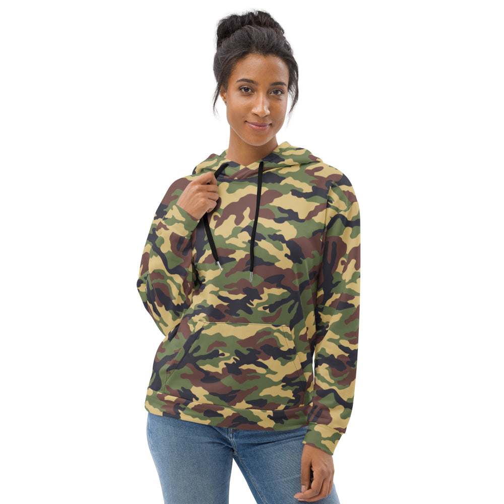 North Korean Woodland CAMO Unisex Hoodie