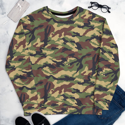 North Korean Woodland CAMO Unisex Sweatshirt