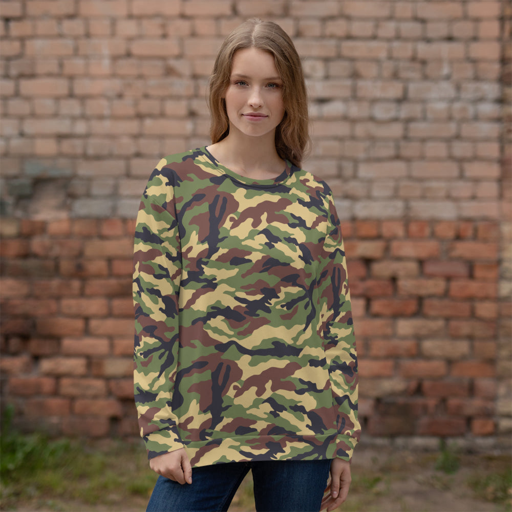 North Korean Woodland CAMO Unisex Sweatshirt