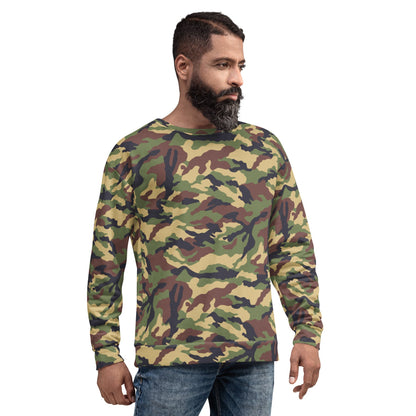 North Korean Woodland CAMO Unisex Sweatshirt