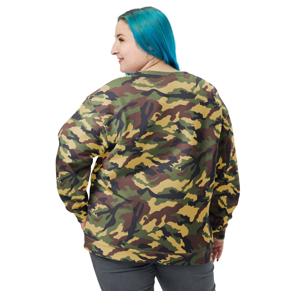 North Korean Woodland CAMO Unisex Sweatshirt