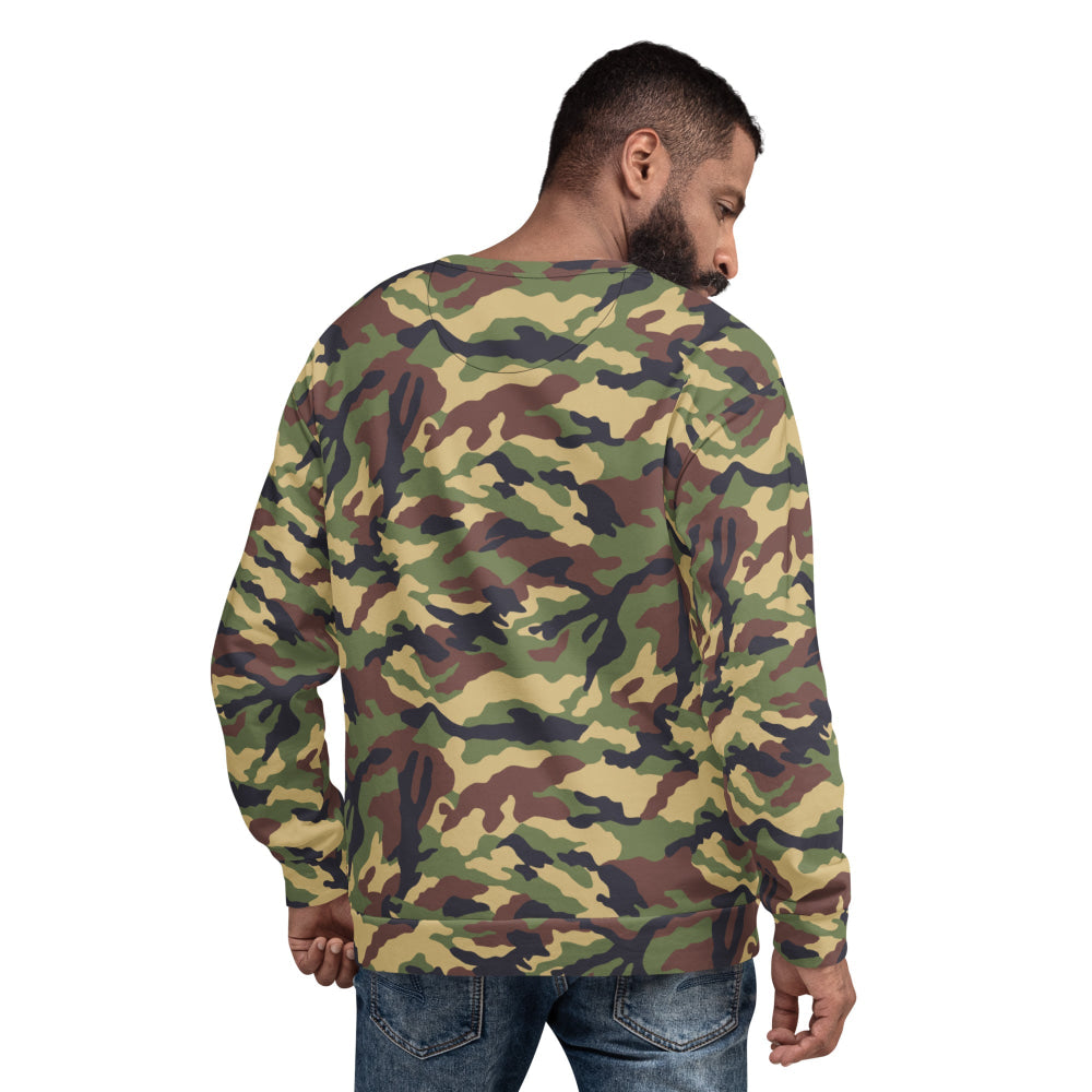 North Korean Woodland CAMO Unisex Sweatshirt