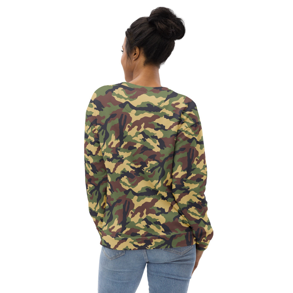 North Korean Woodland CAMO Unisex Sweatshirt