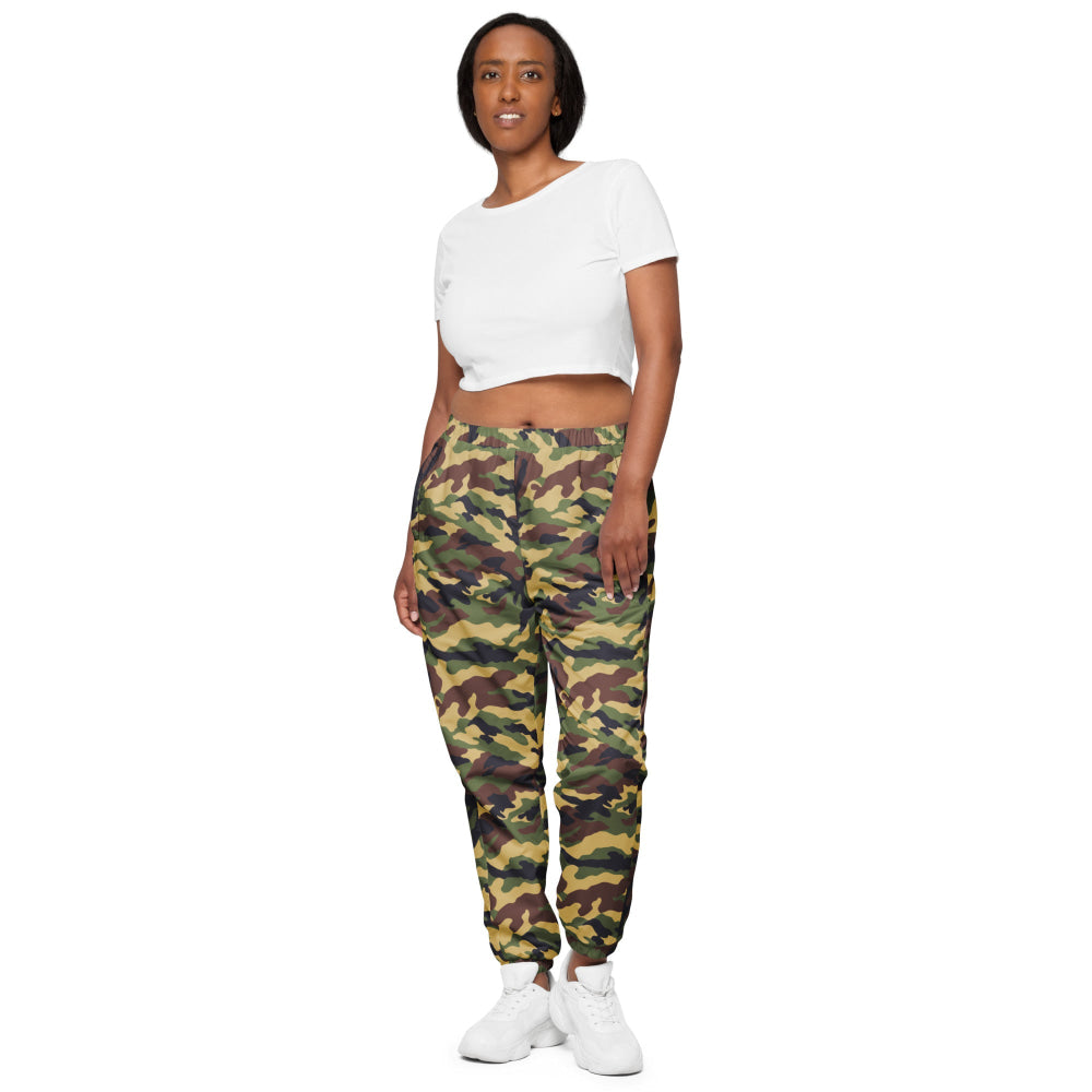 North Korean Woodland CAMO Unisex track pants - Track Pants