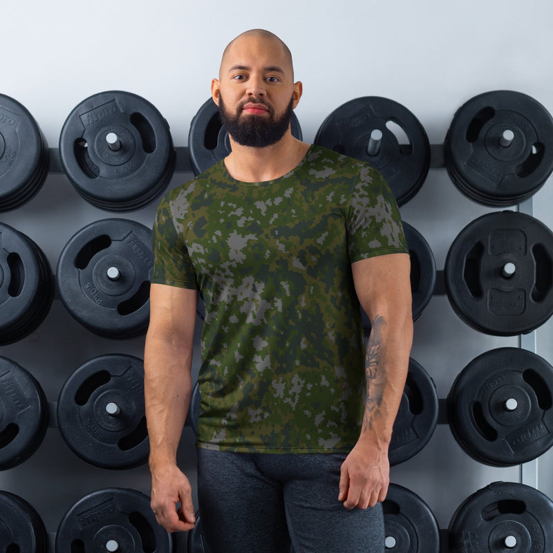 Northern Frost Finnish M05 Inspired CAMO Mens Athletic T-Shirt - XS - Shirt