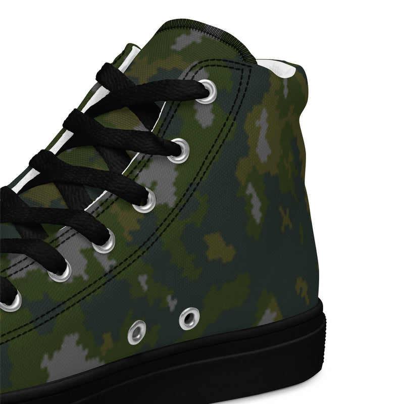 Northern Frost Finnish M05 Inspired CAMO Mens High-Top Canvas Shoes