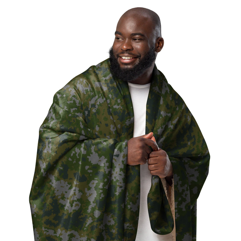 Northern Frost Finnish M05 Inspired CAMO Sherpa Blanket