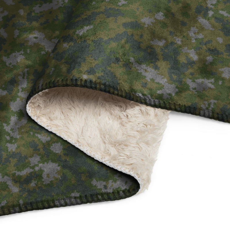 Northern Frost Finnish M05 Inspired CAMO Sherpa Blanket