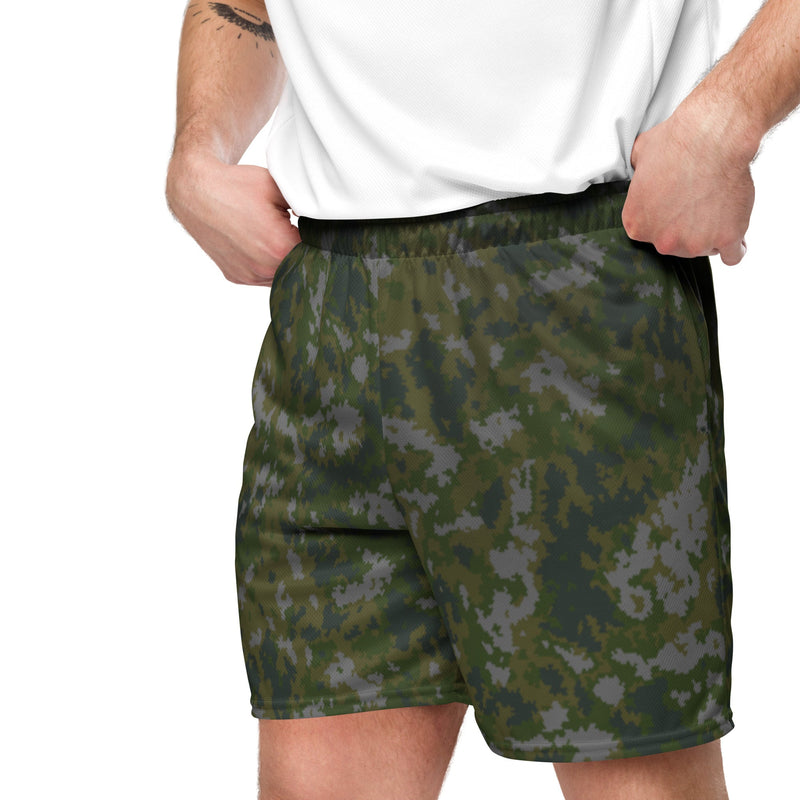 Northern Frost Finnish M05 Inspired CAMO Unisex Mesh Shorts