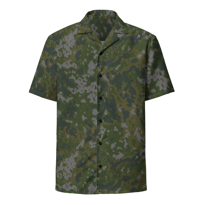 Northern Frost Finnish M05 Inspired CAMO Unisex Short-Sleeve Button Shirt - Button-Up