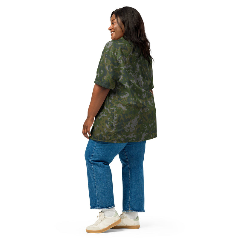 Northern Frost Finnish M05 Inspired CAMO Unisex Short-Sleeve Button Shirt - Button-Up