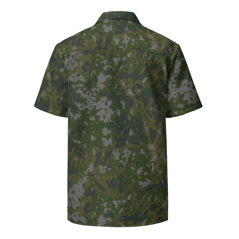 Northern Frost Finnish M05 Inspired CAMO Unisex Short-Sleeve Button Shirt - Button-Up