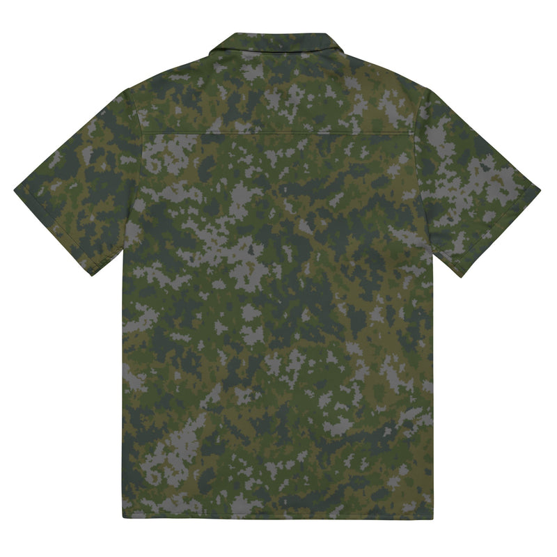 Northern Frost Finnish M05 Inspired CAMO Unisex Short-Sleeve Button Shirt - Button-Up