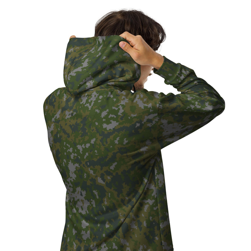 Northern Frost Finnish M05 Inspired CAMO Unisex Zip Hoodie