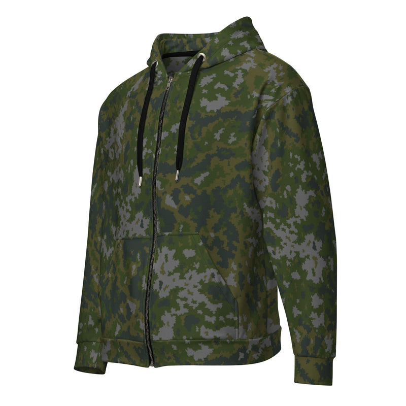 Northern Frost Finnish M05 Inspired CAMO Unisex Zip Hoodie