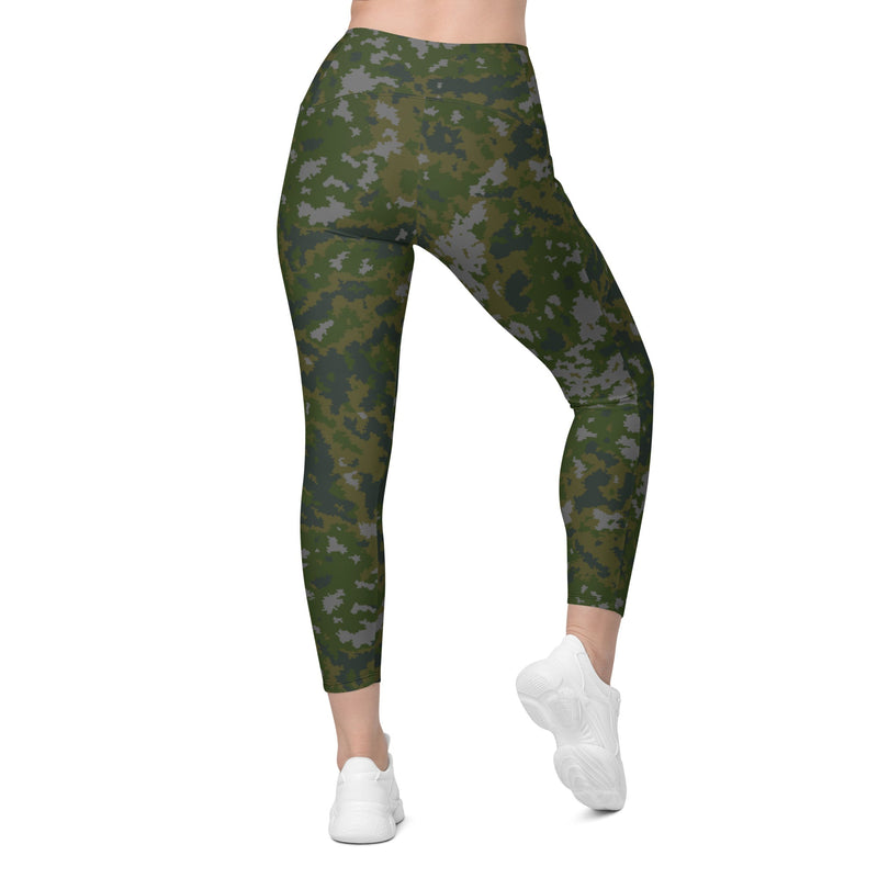 Northern Frost Finnish M05 Inspired CAMO Womens Leggings with Pockets - Women
