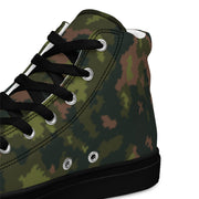 Northern Woodland Finnish M05 Inspired CAMO Mens High-Top Canvas Shoes