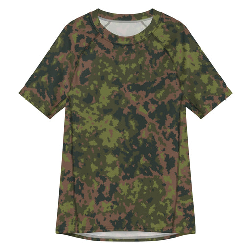 Northern Woodland Finnish M05 Inspired CAMO Mens Short-Sleeve Rash Guard - 2XS - SS