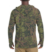 Northern Woodland Finnish M05 Inspired CAMO Mens Sunscreen Sports Hoodie With Thumb Holes