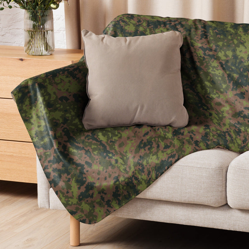 Northern Woodland Finnish M05 Inspired CAMO Sherpa Blanket