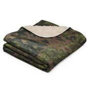 Northern Woodland Finnish M05 Inspired CAMO Sherpa Blanket