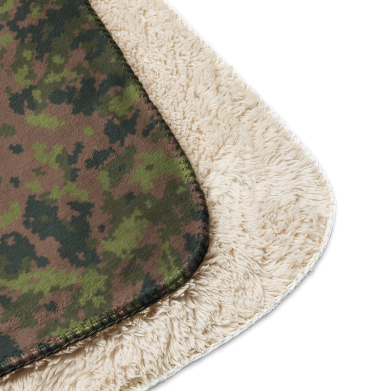 Northern Woodland Finnish M05 Inspired CAMO Sherpa Blanket