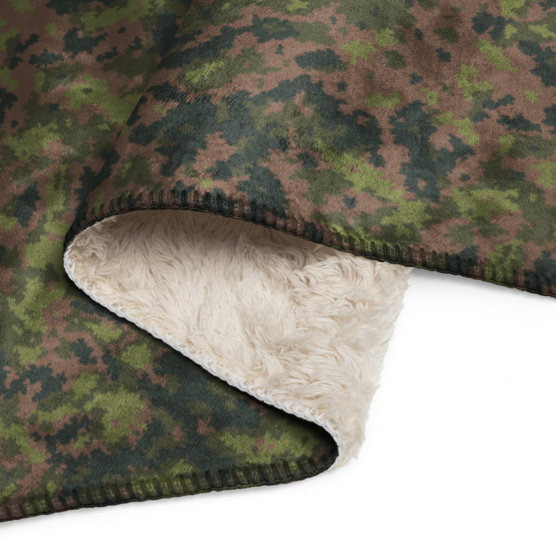 Northern Woodland Finnish M05 Inspired CAMO Sherpa Blanket