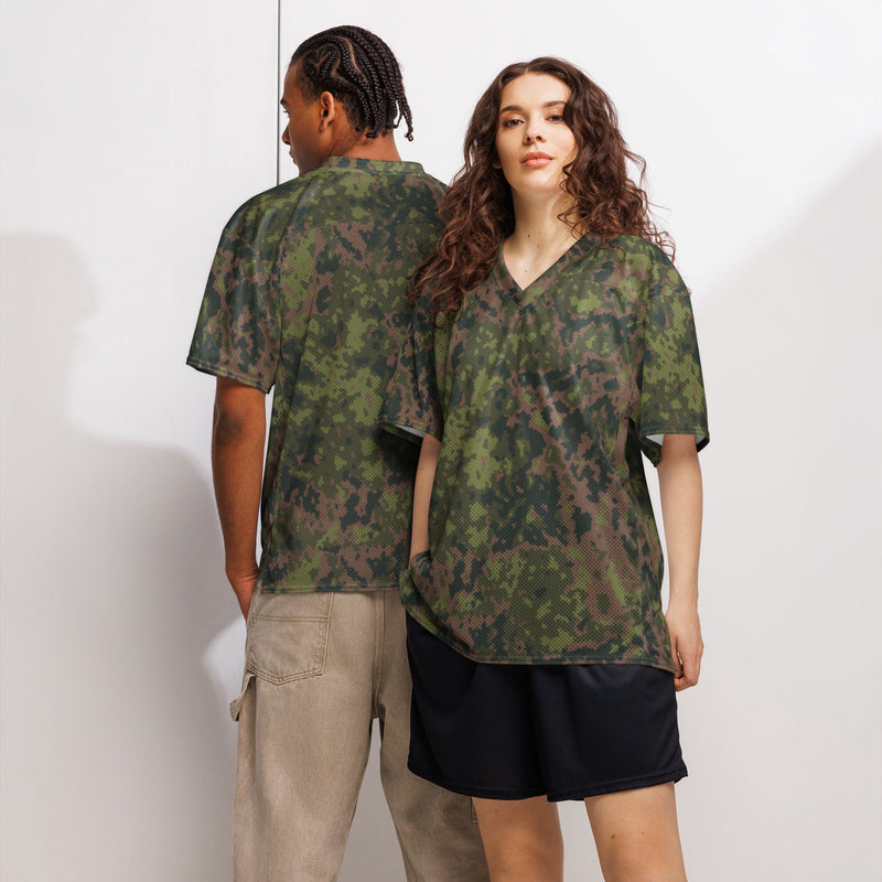 Northern Woodland Finnish M05 Inspired CAMO Unisex American Football Jersey - 2XS