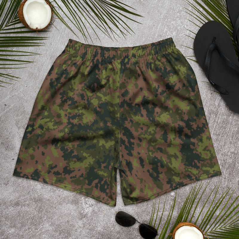 Northern Woodland Finnish M05 Inspired CAMO Unisex Athletic Long Shorts