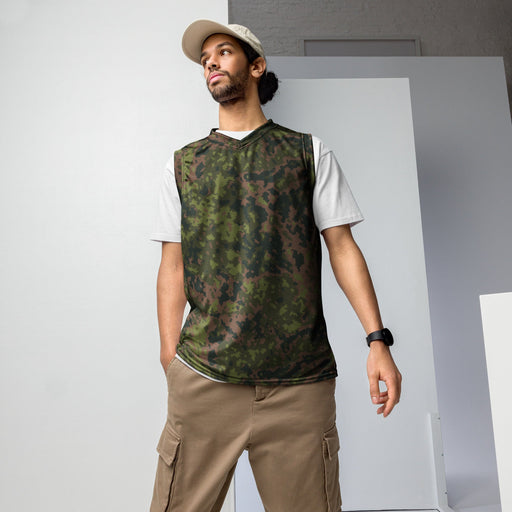 Northern Woodland Finnish M05 Inspired CAMO Unisex Basketball Jersey - 2XS