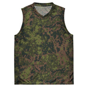 Northern Woodland Finnish M05 Inspired CAMO Unisex Basketball Jersey