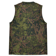 Northern Woodland Finnish M05 Inspired CAMO Unisex Basketball Jersey
