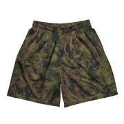 Northern Woodland Finnish M05 Inspired CAMO Unisex Mesh Shorts - 2XS