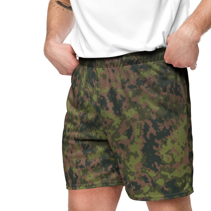 Northern Woodland Finnish M05 Inspired CAMO Unisex Mesh Shorts