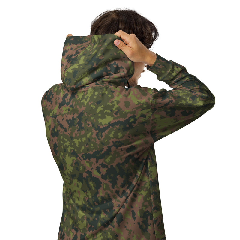 Northern Woodland Finnish M05 Inspired CAMO Unisex Zip Hoodie