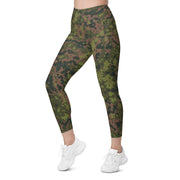 Northern Woodland Finnish M05 Inspired CAMO Womens Leggings with Pockets - Women