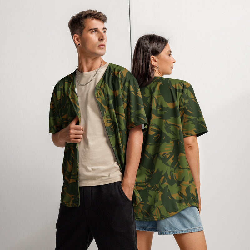 DPM Nordic Woodland CAMO Unisex Baseball Jersey - 2XS
