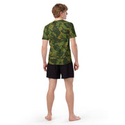 DPM Nordic Woodland CAMO Mens Short-Sleeve Rash Guard - SS