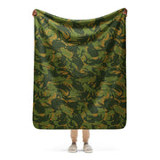 DPM Nordic Woodland CAMO Sherpa Blanket - 50″×60″
