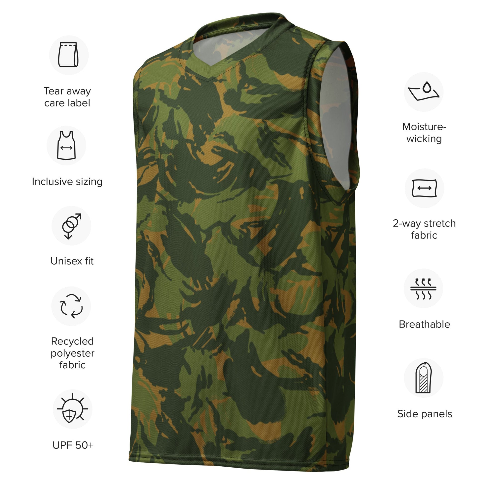 Norwegian DPM CAMO unisex basketball jersey - Basketball Jerseys