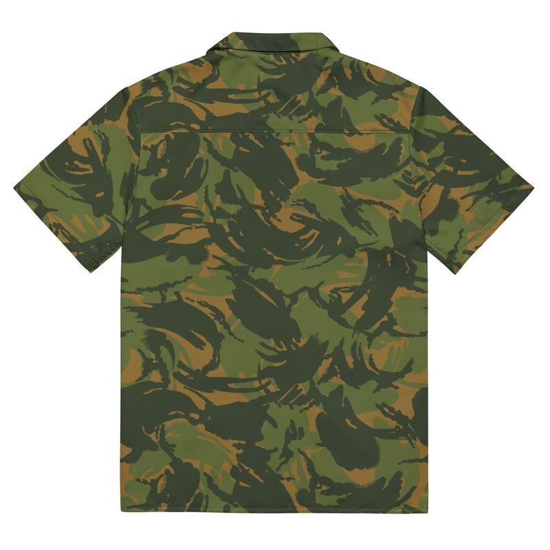 DPM Nordic Woodland CAMO Unisex Short-Sleeve Button Shirt - Button-Up