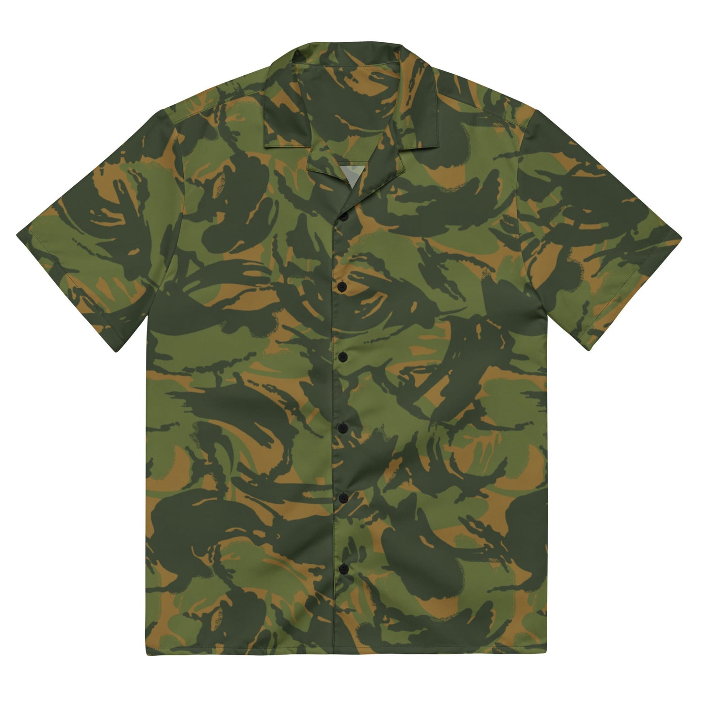 Norwegian DPM CAMO Unisex Short-Sleeve Button Shirt - 2XS