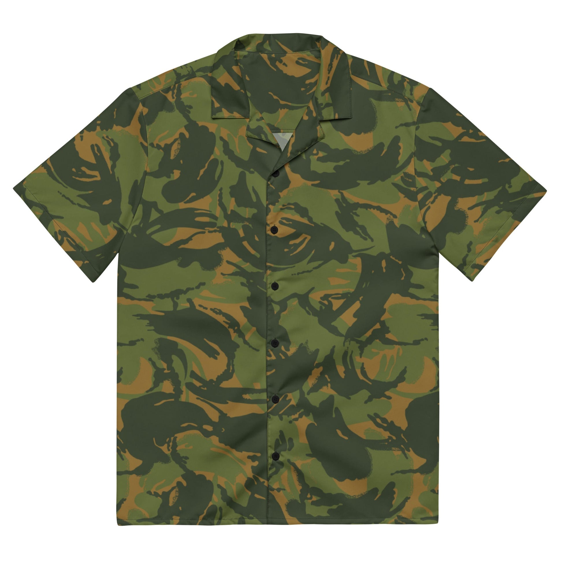 Norwegian DPM CAMO Unisex Short-Sleeve Button Shirt - 2XS